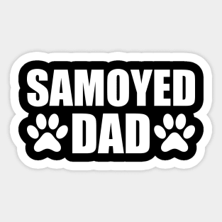 Samoyed Dad - Samoyed Dog Dad Sticker